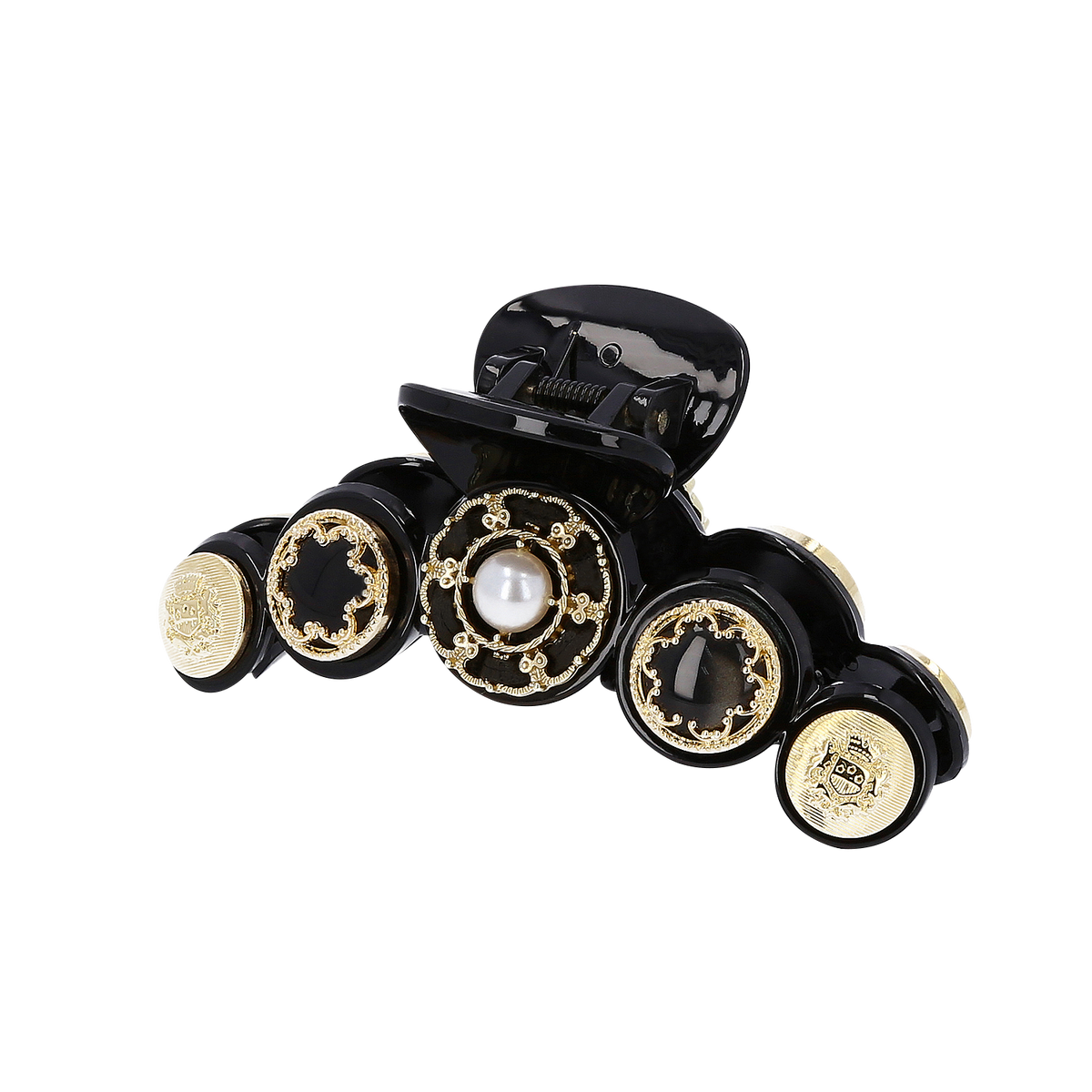 MELA BIANCA Luna Claw Clip Black