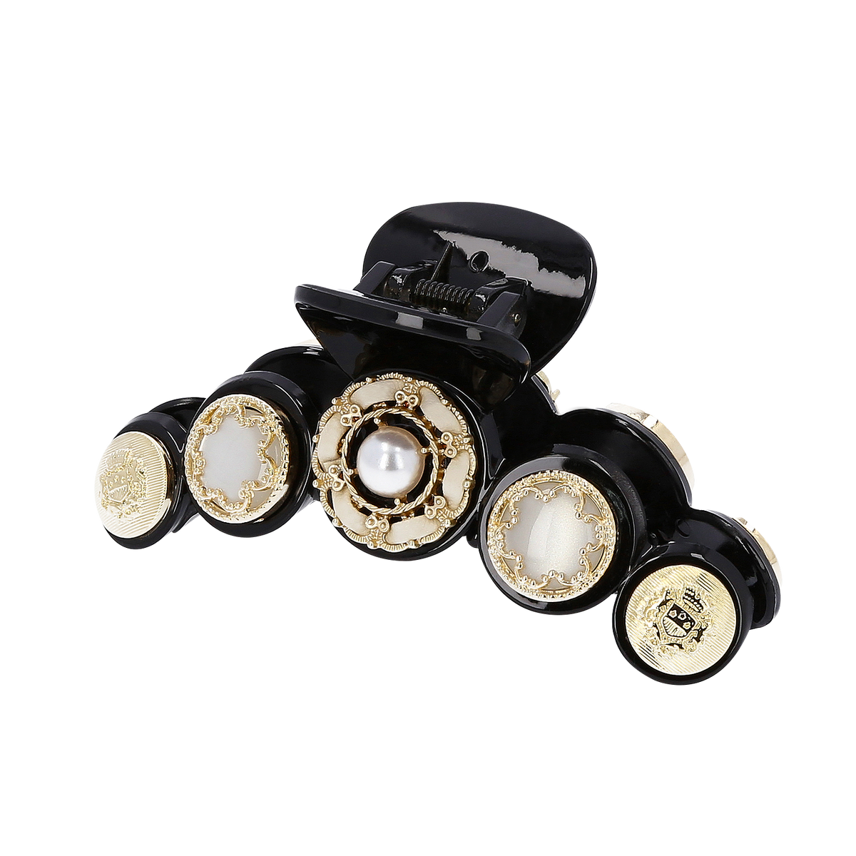 MELA BIANCA Luna Claw Clip Ivory