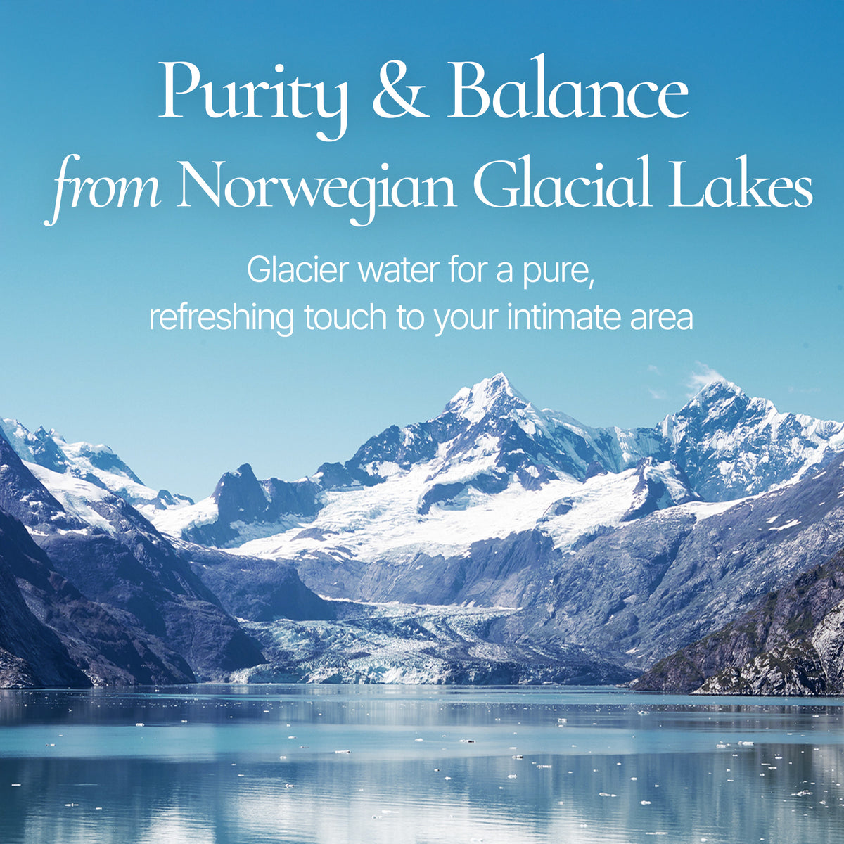 INERTIA pH-Balanced Feminine Wash The Pure 3X Microbiome, Pre & Probiotics, Glacier Water, Mannose & Cranberry Extract, 150ml