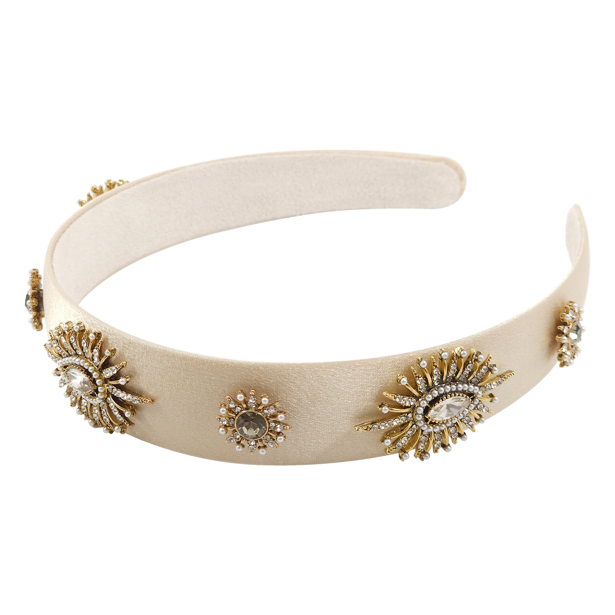 MELA BIANCA Julie Hair Band Beige