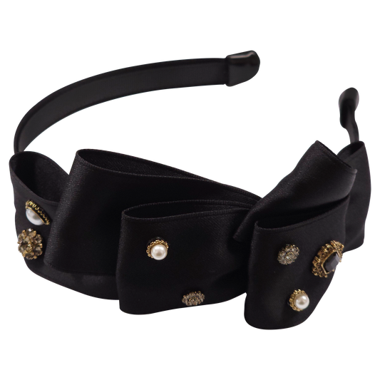 MELA BIANCA Nilda hairband black