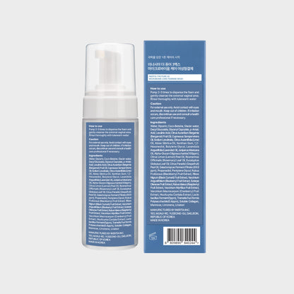 INERTIA pH-Balanced Feminine Wash The Pure 3X Microbiome, Pre & Probiotics, Glacier Water, Mannose & Cranberry Extract, 150ml